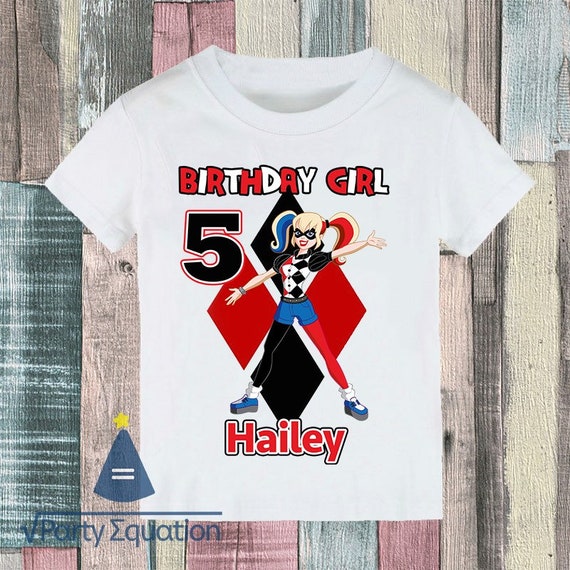 NEW PERSONALIZED CUSTOM WONDER WOMAN T SHIRT DC GIRLS SUPERHERO ADD NAME