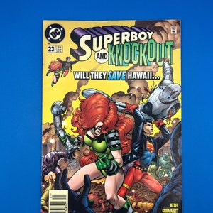 Superboy & Knockout #23: Vintage DC Comic (Jan 96)