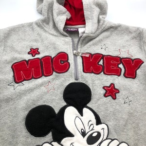 Vintage Disney Pullover Jacket / Mickey Mouse Hoodie Size 1X (16W)