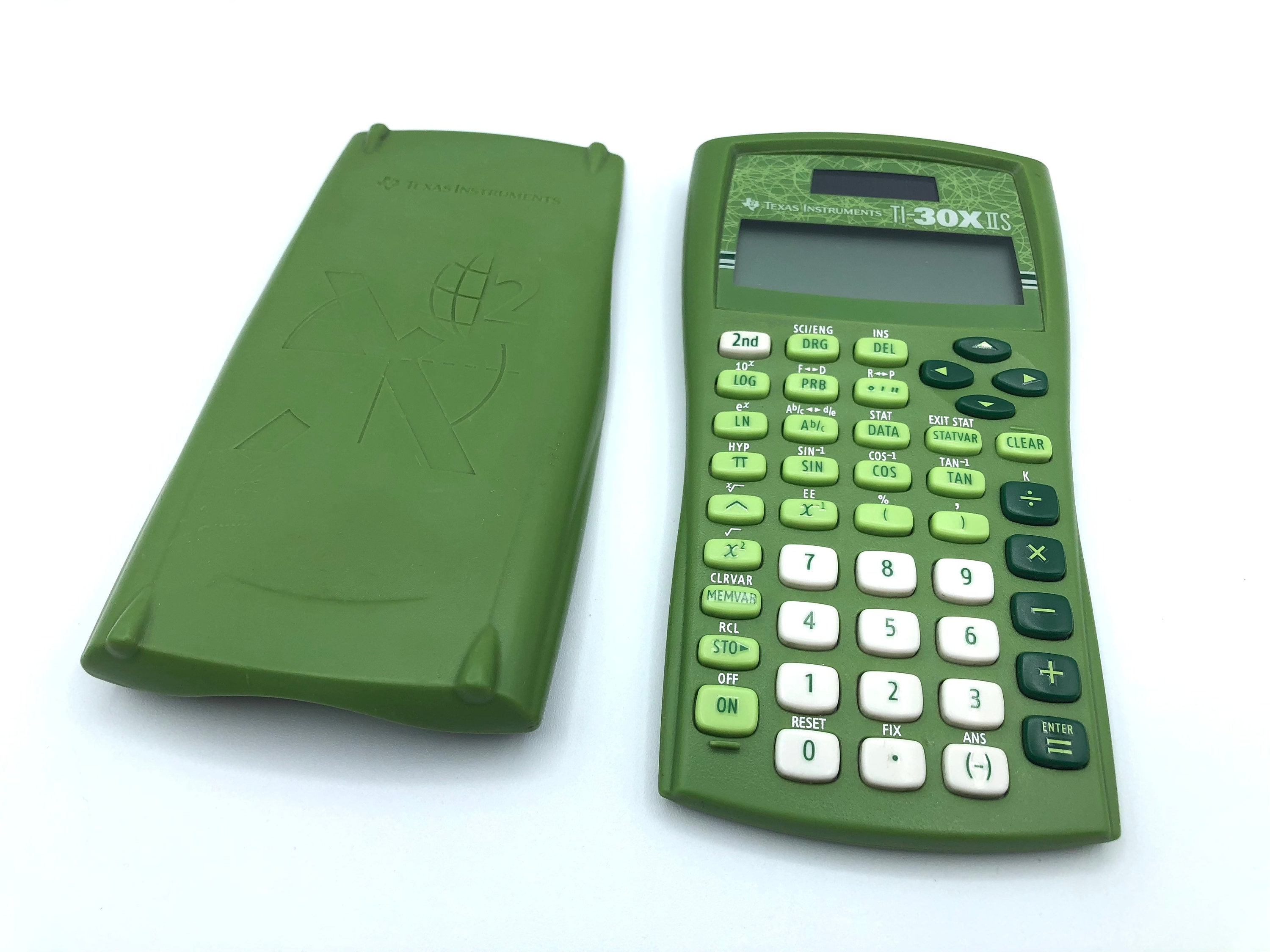 Texas Instruments TI-30X IIS 2-Line Scientific Calculator Green