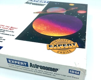 Software Vintage Expert Astronomer para Tandy/IBM (1992)