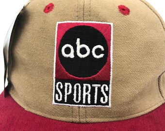 希少な帽子 ABC スポーツ ヴィンテージ スナップバック キャップ 新品