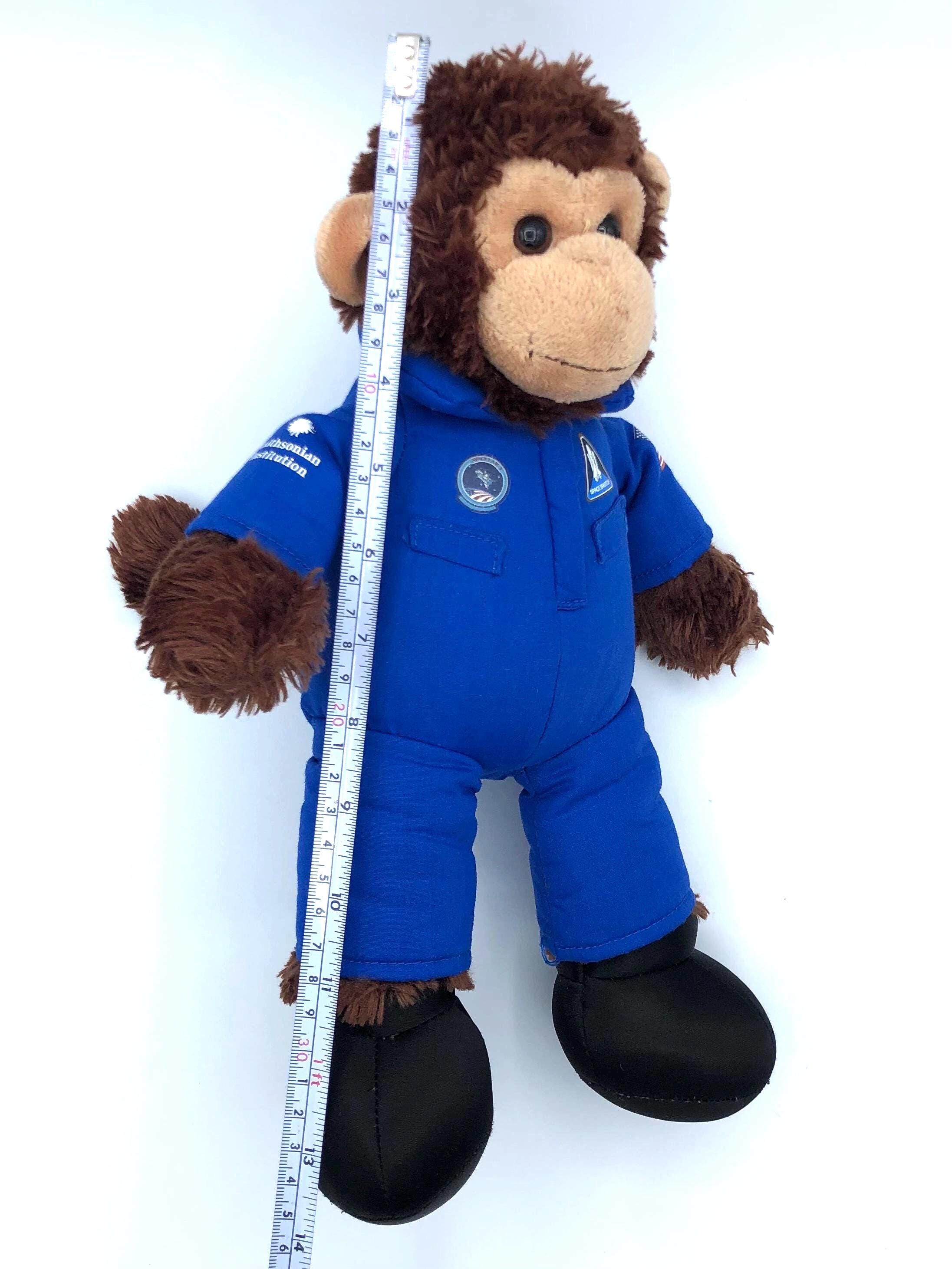 NASA Astronaut Space Monkey Plush Stuffed Animal Smithsonian ...