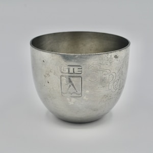 RARE GTE Memorabilia Kirk Stieff Vintage Pewter Jefferson Cup