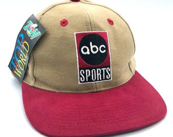 RARE Hat ABC Sports Vintage SnapBack Cap New w/ Hangtag by Top of the World