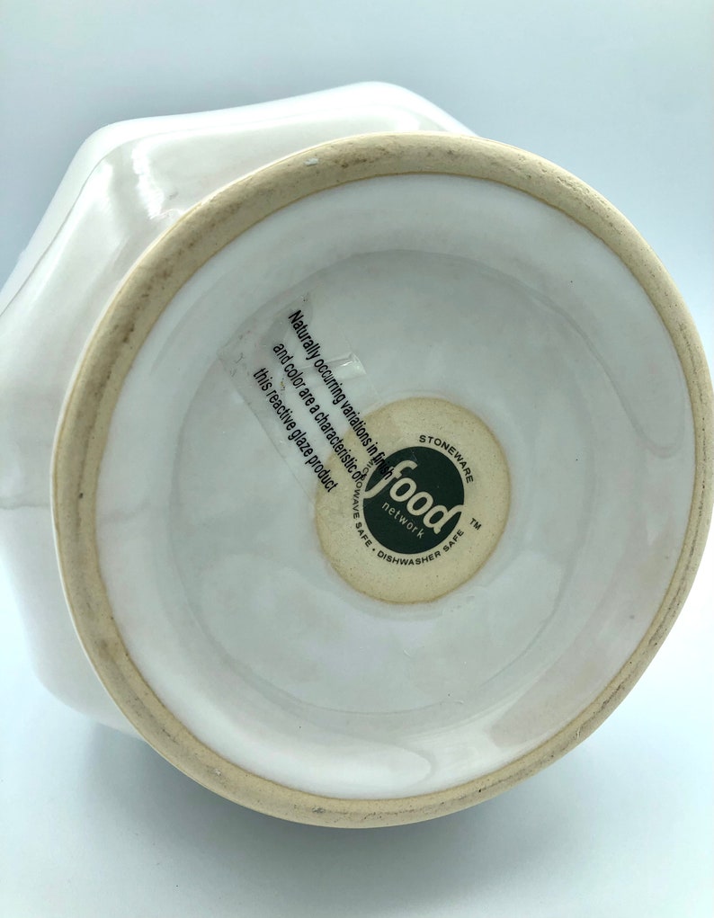 Fontinella White 96 Oz Pitcher by FOOD NETWORK Etsy