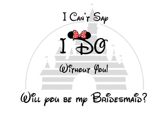 disney maid of honor proposal