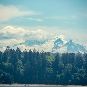 Pacific Northwest Mountain Stock Photo - DIGITAL FILE DOWNLOAD