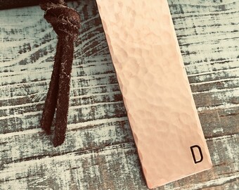 Custom Bookmark, Personalized Copper Anniversary Gift, Gifts For Readers
