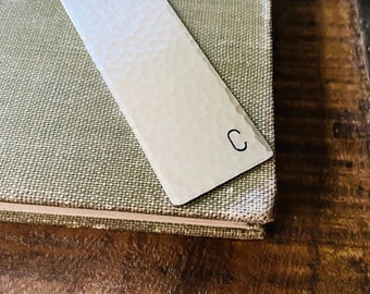 Personalized Silver Bookmark, Custom Bookmarks, Gifts for Readers
