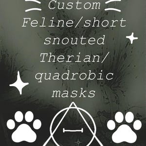 Custom Feline Therian Mask