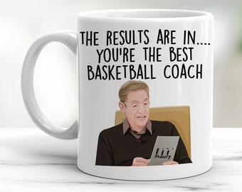 Basketball Coach Gift, Funny Christmas Gift for Basketball Coach, Basketball Coach Birthday Gift, World's Best Basketball Coach Mug