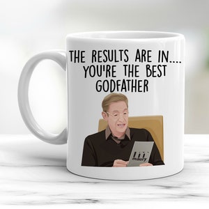 Regalo para Padrino, Regalo de Cumpleaños de Padrino, Regalo de Navidad para Padrino, Taza de Padrino Divertida, Tarjeta de Cumpleaños Divertida para Padrino