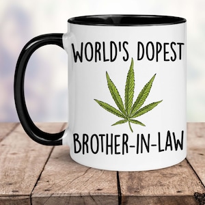 Brother in Law Christmas Gift, Funny Christmas gift for Brother in Law, Brother in Law Gift, World&#39;s Best Brother in Law Mug