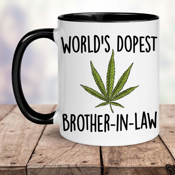 Brother in Law Christmas Gift, Funny Christmas gift for Brother in Law, Brother in Law Gift, World's Best Brother in Law Mug
