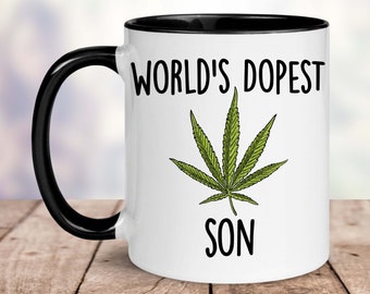 World es Dopest Son, Son Birthday Gift, Lustiges Geburtstagsgeschenk für Sohn, Lustige Sohn Tassen, Bester Sohn aller Zeiten, Bester Fucking Son Ever, Sohn Weihnachtsgeschenk