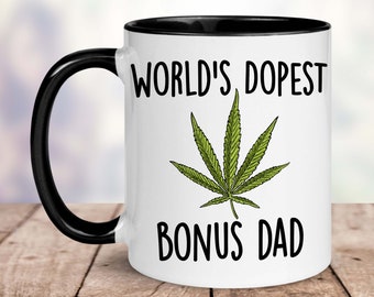 Bonus Dad Christmas Gift, Funny Christmas gift for Bonus Dad, Bonus Dad Gift, World's Best Bonus Dad Mug, Funny Bonus Dad Mug