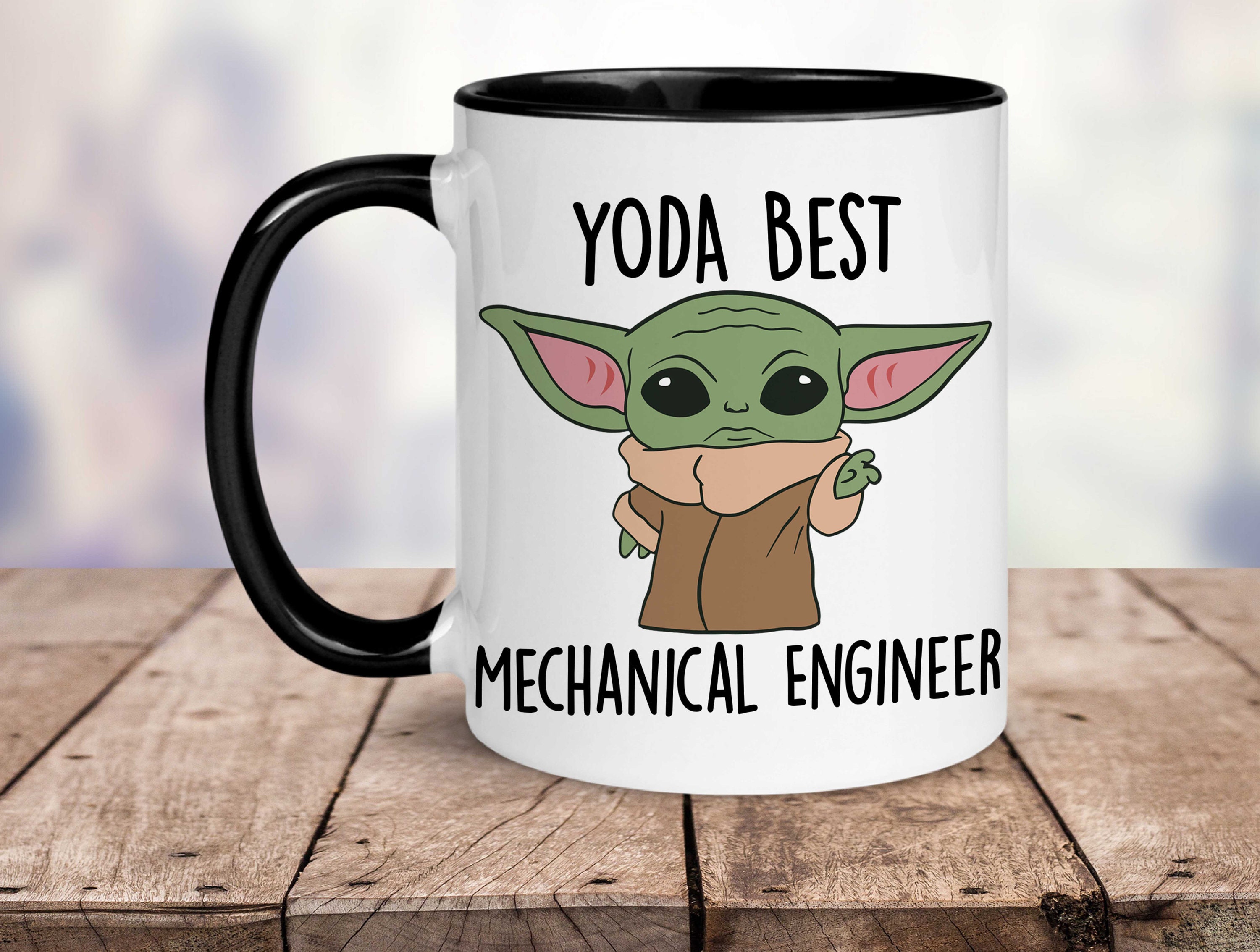 Best Mechanical Engineer Ever Yoda Best Mechanical Engineer Etsy