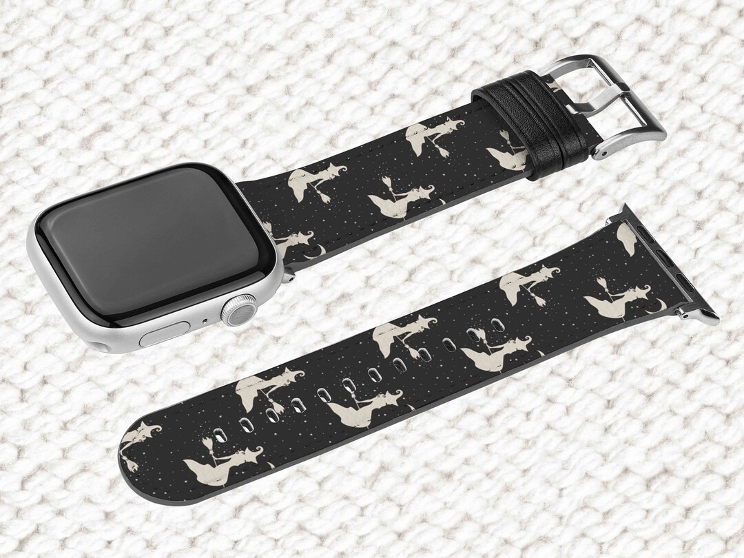 Witches Watch Band Halloween Apple Watch Band Custom Leather Etsy