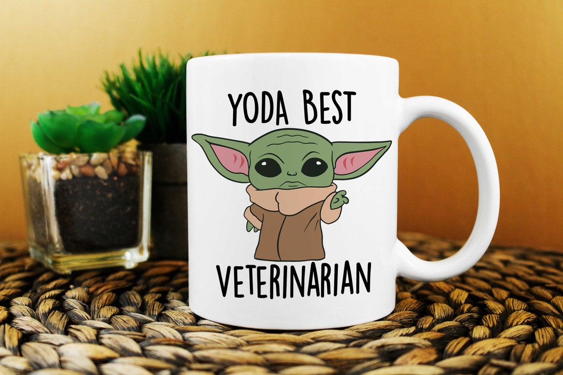 Yoda Best Veterinarian Mug Best Veterinarian Ever Baby ...