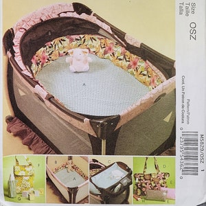 Mccall Home Decorating Pattern Baby Accessories M5829 Size OSZ Baby Bottle Bag Pacifier Holder Etsy