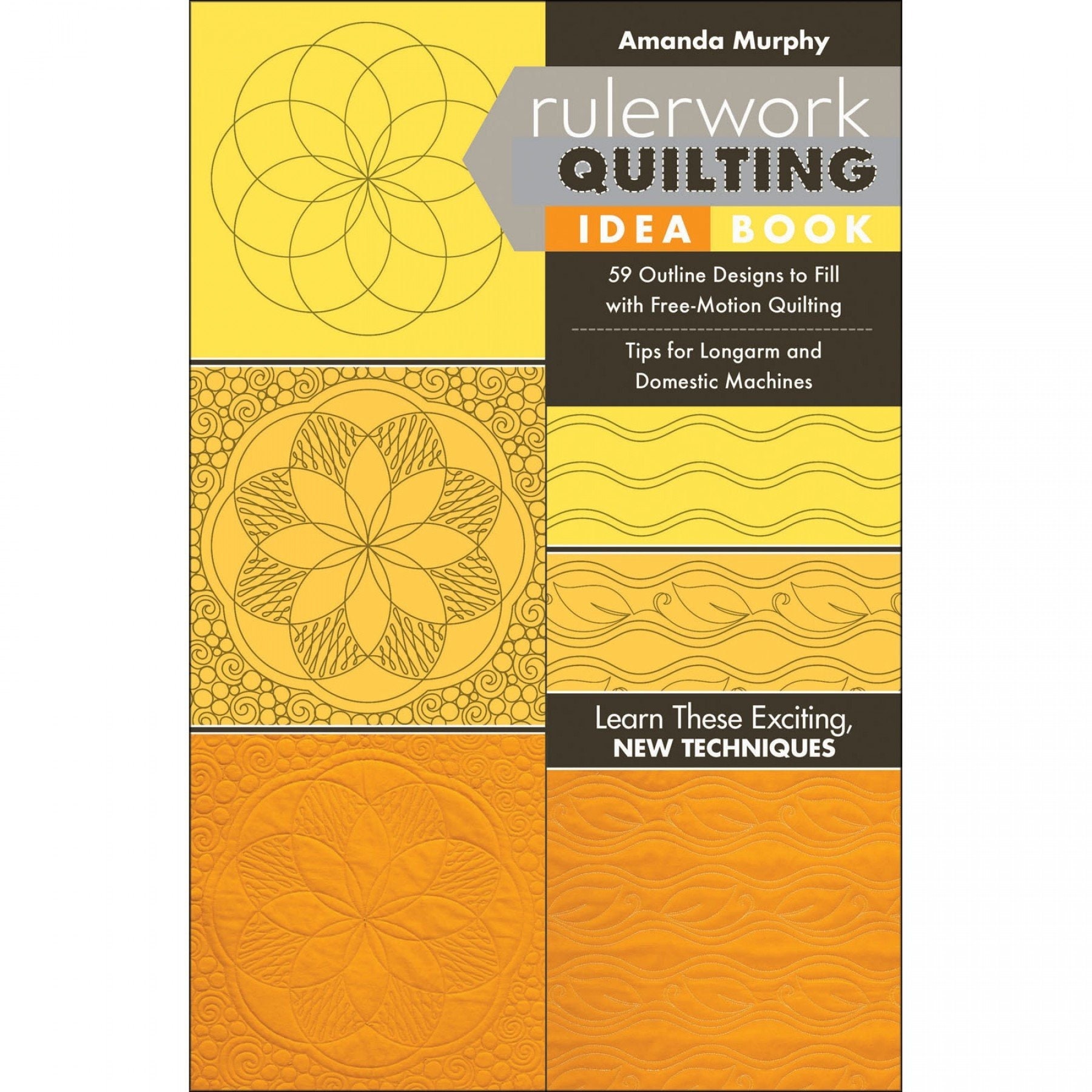 Longarm Quilting Ruler, Modern Wave 