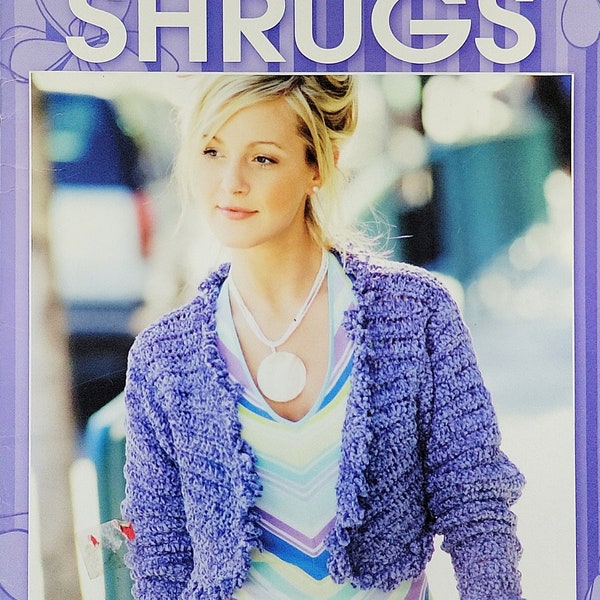 Crochet Shrugs Pattern Collection: 4 Gorgeous Designs for Stylish Outfits By Kay Meadors Leisure Arts Crochet Pattern Book