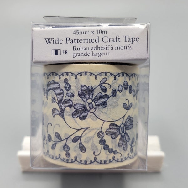 Wide Craft Tape in Parisienne Blue 1 3/4" By 10 Yards - By Papermania