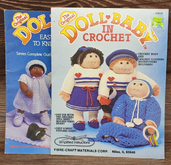 The Original Doll Baby in Crochet Fibre Craft Materials Corp Etsy
