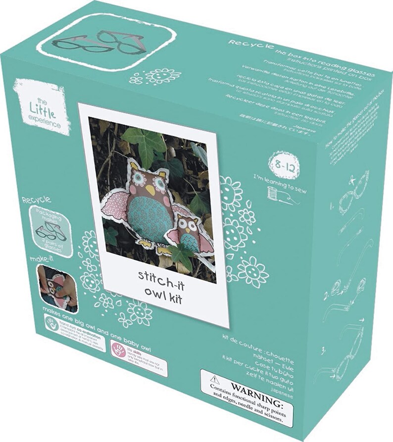 The Little Experience Stitch-it Owl Kit