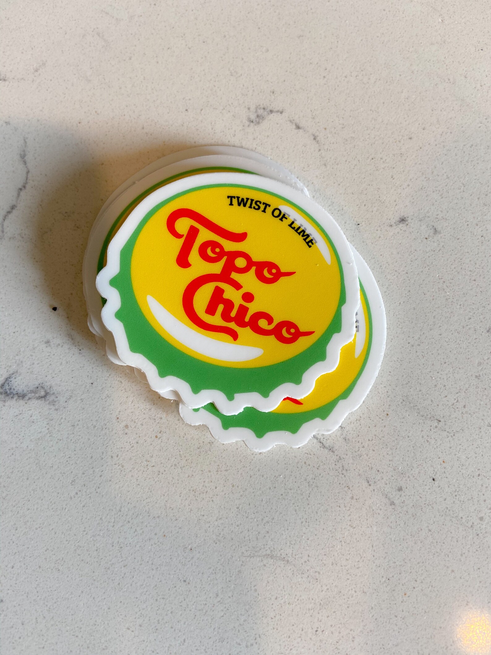 Topo Chico Bottle Cap Stickers | Etsy