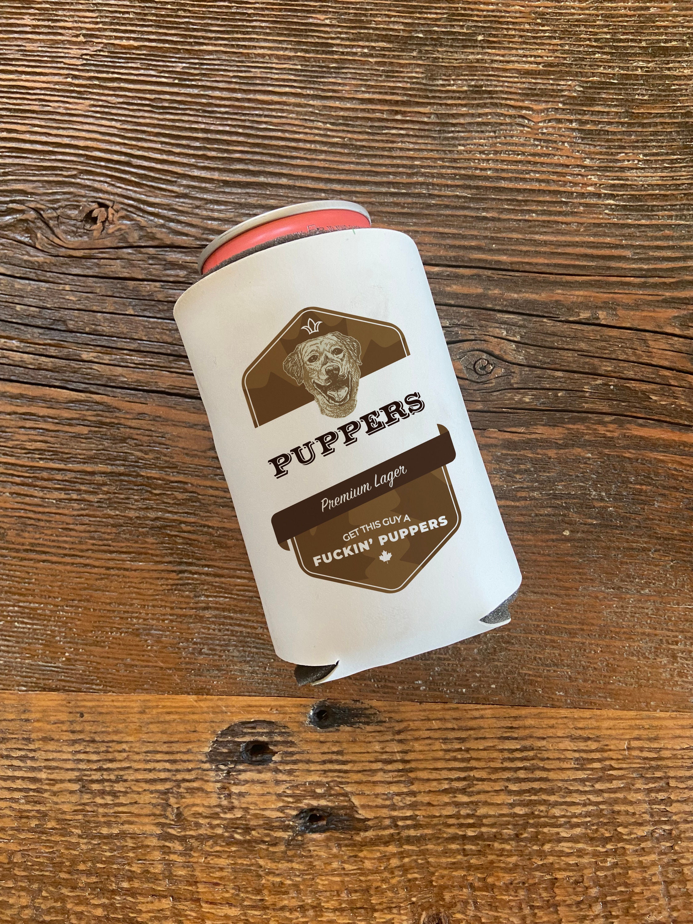 Letterkenny Puppers Can Coolers