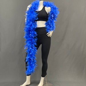 65 Gram Chandelle Boa - Cool Colors: Purple, Blue, Teal