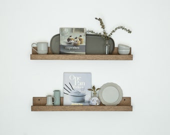 Rebord d'image rustique | Ferme moderne | Étagère flottante