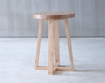 Round Side Table | Wooden Stool | Bedside Table