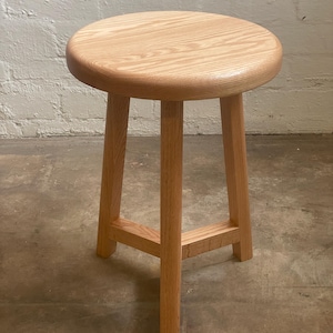 Round Stool | Rustic Wooden Side Table - Etsy