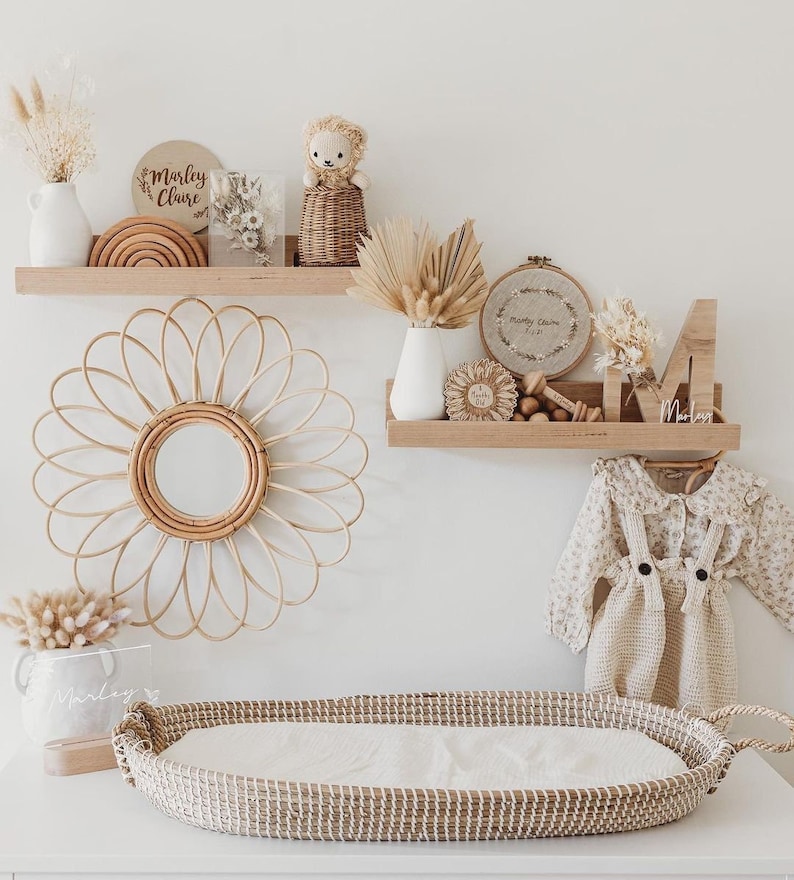 Picture Ledges in Nursery