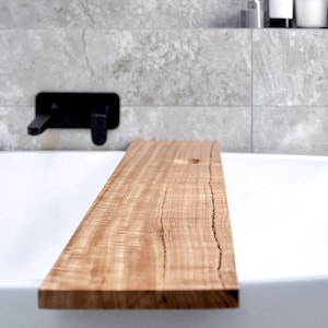 Caddie de bain  Planche de bain avec fente pour verre à vin image 8