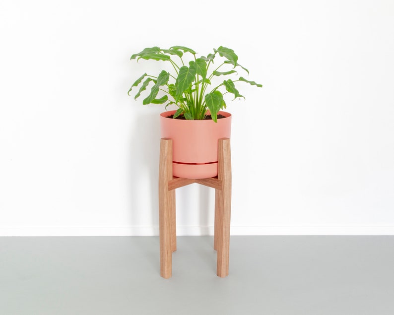 Mid-Century Plant Stands Timber Plant Stands Modern Plant Stand image 5