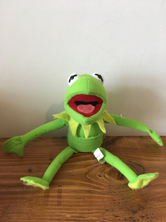 vintage kermit the frog plush