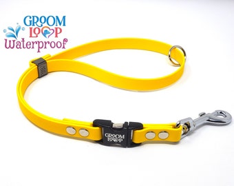 BioThane® Loop with Quick Release Buckle, 5/8" Waterproof Webbing,  24 Colors to choose from