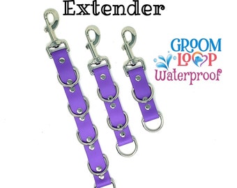 BioThane® Extenders! 1" Ultra Heavy Duty Webbing and Hardware,  Waterproof - 2 Styles