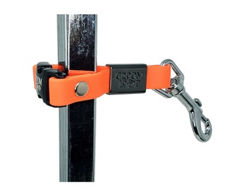 Pole Extender Strap w/Buckle.  5/8" BioThane®  Webbing, 5" Length. 24 Colors to choose from