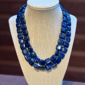 Lapis dubbele streng ketting