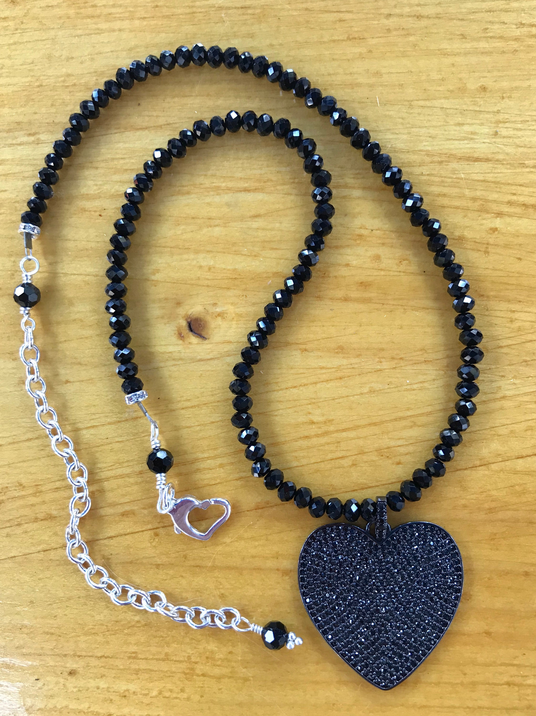 ☆ENGBROX☆ comely ribbon beads necklace EBNL24033 April Ceramic Bead Bow Pendant Necklace