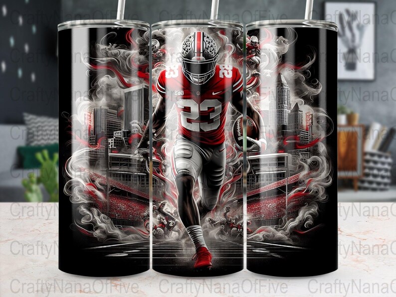 Ohio State Buckeyes Tumbler, College Football Fan Gift, OSU Game Day