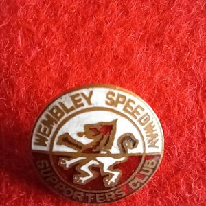 Insigne En Émail Métallique De Moto Vintage Arena Essex Speedway