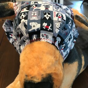 Veterinary Canine Anesthesia Hoods, full set