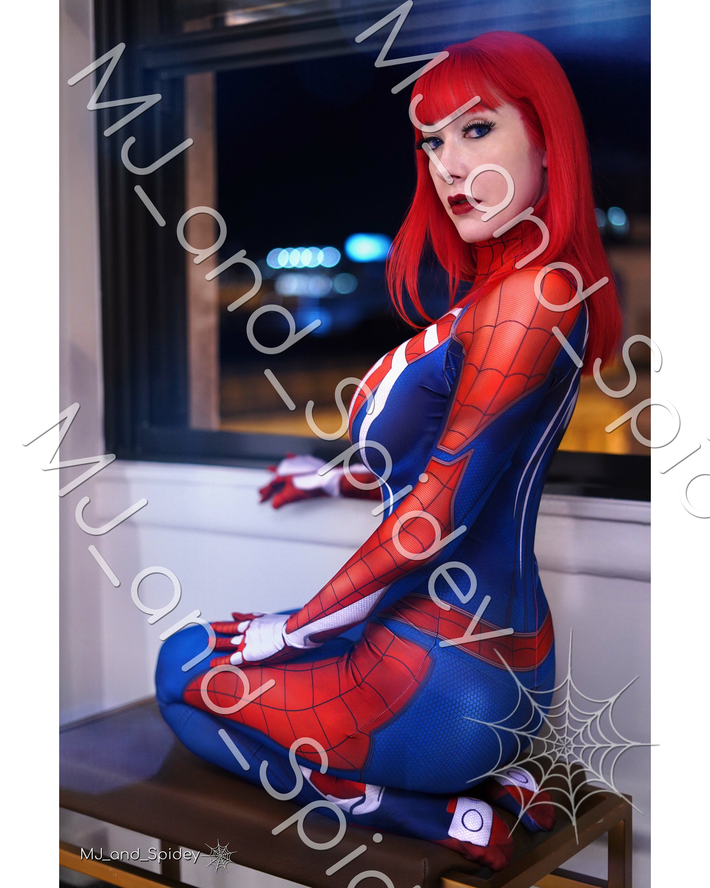 Marvel Spider-man Mary Jane Watson PS4 Insomniac - Etsy