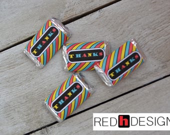 Danke Mini Candy Bar Wrapper Digital Download